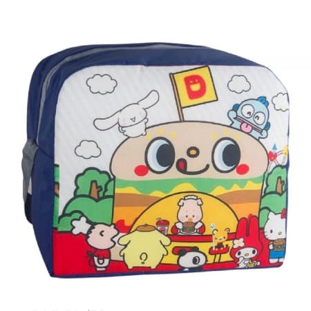 کیف غذای مدرسه طرح ساندویچ