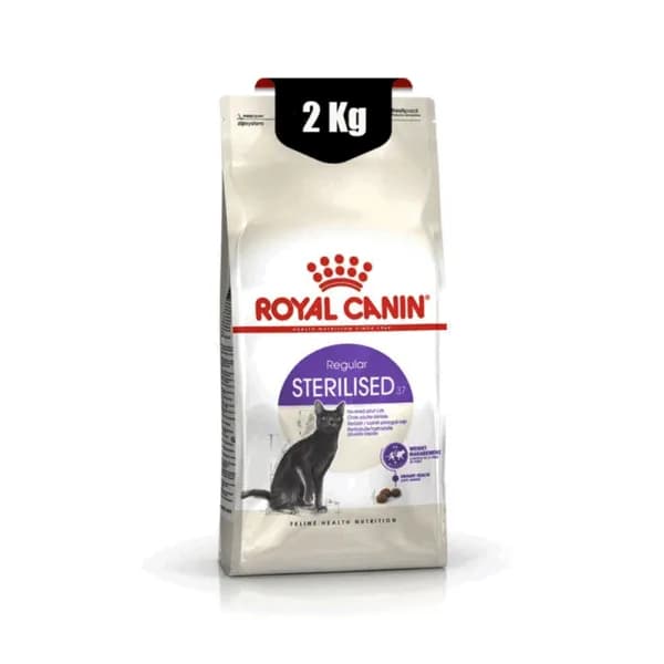 غذای خشک گربه عقیم شده رویال کنین وزن 2 کیلوگرم