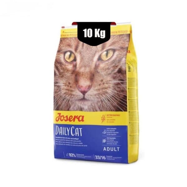 غذای خشک گربه دیلی کت حساس به غلات جوسرا (Josera Dailycat Grain Sensitive) وزن 10 کیلوگرم