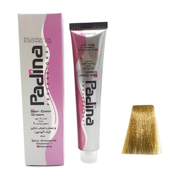 کرم رنگ مو بلوند خیلی روشن کد N8 9.0 پادینا 100 میل