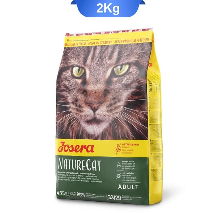 غذای خشک گربه جوسرا نیچرکت وزن 2 کیلوگرم Josera Naturecat
