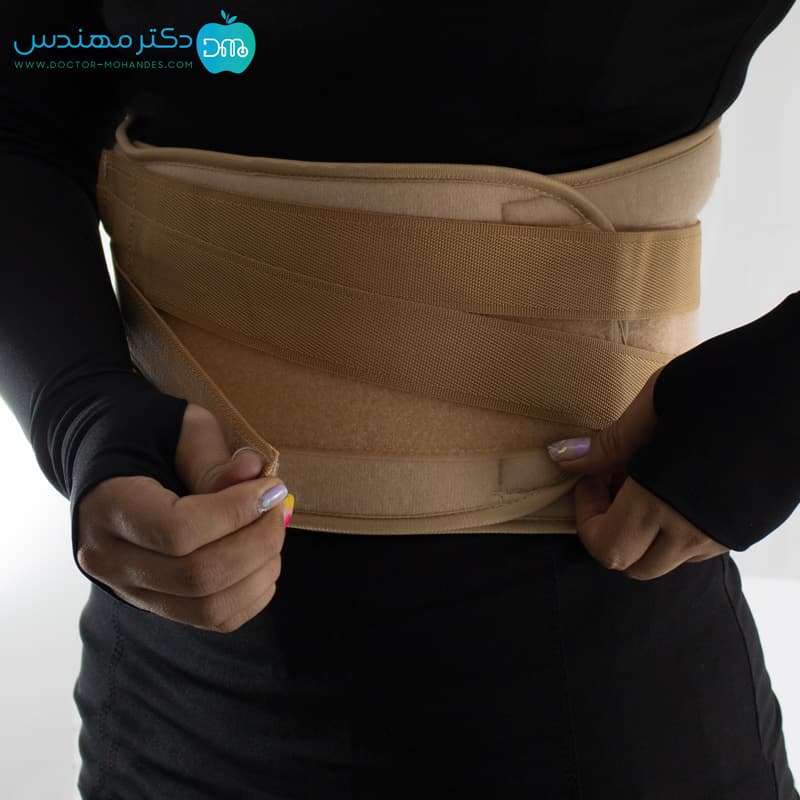 کمربند طبی قرقره ای سماطب کد 4042