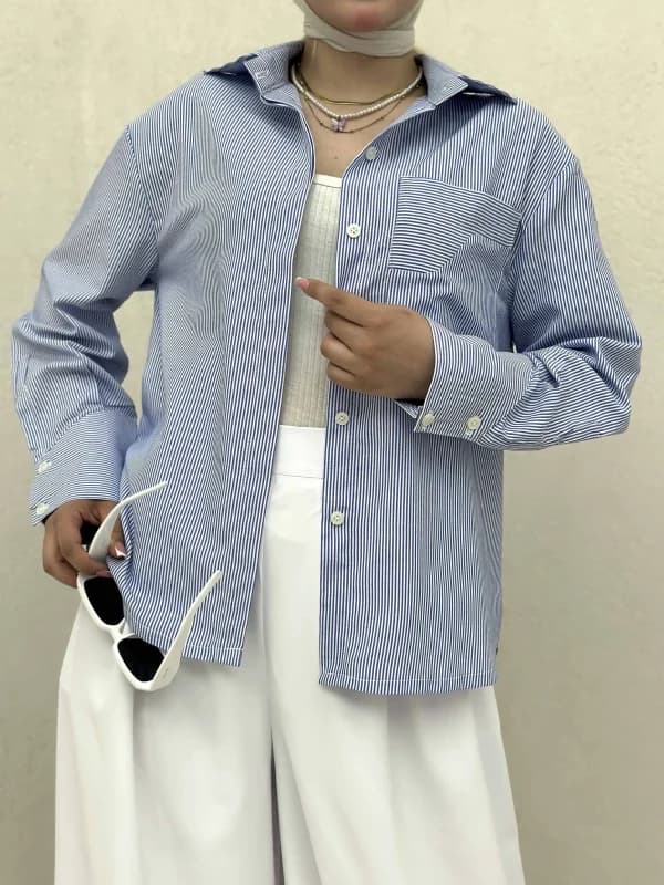 شومیز راه راه ریکو سری 2