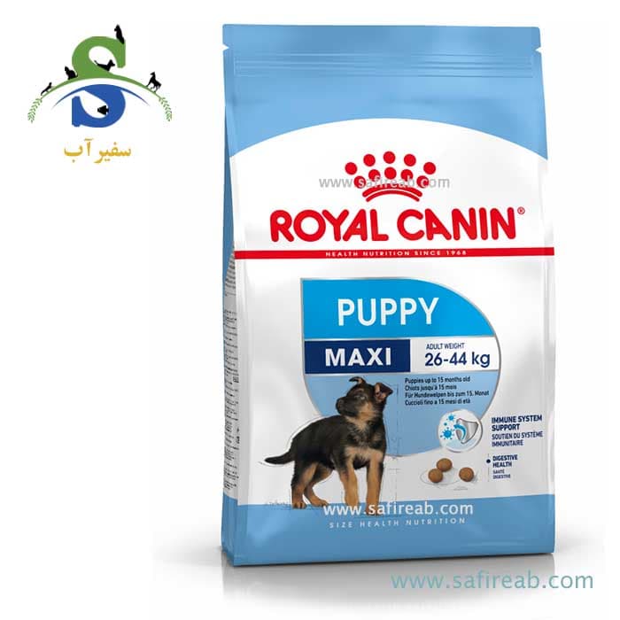 غذای خشک توله سگ مکسی پاپی رویال کنین (۴ کیلوگرم)