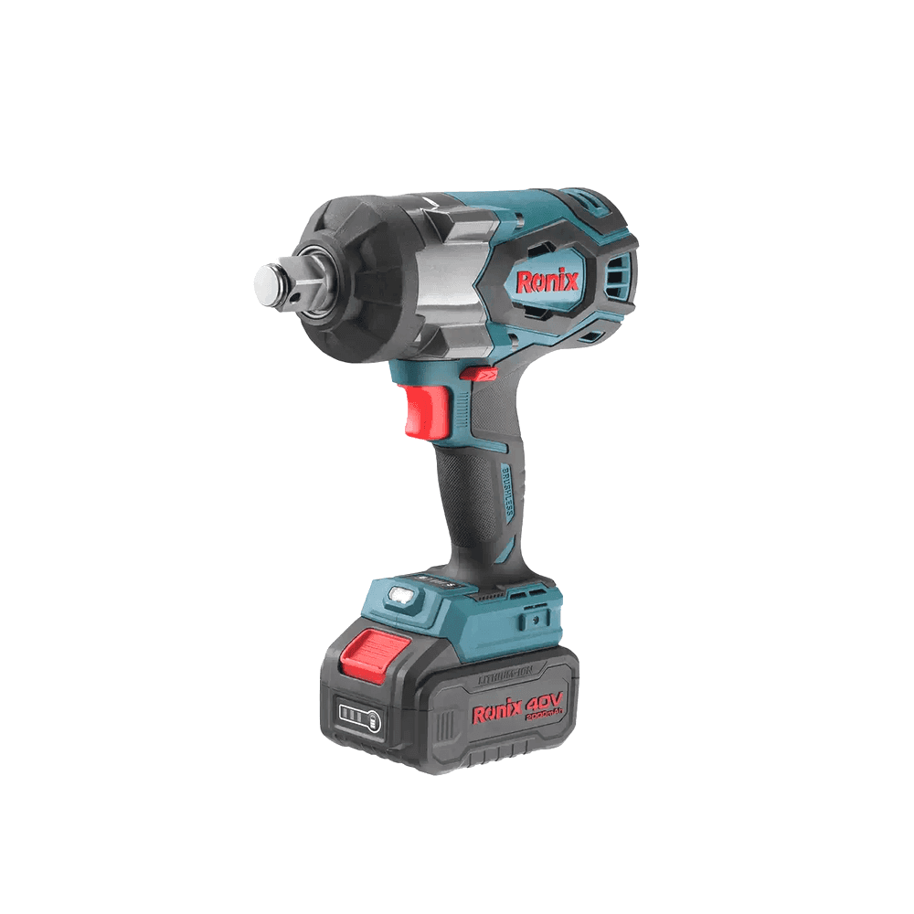 کیت بکس شارژی براشلس رونیکس 40 ولت مدل 40V-8927 دو باتری