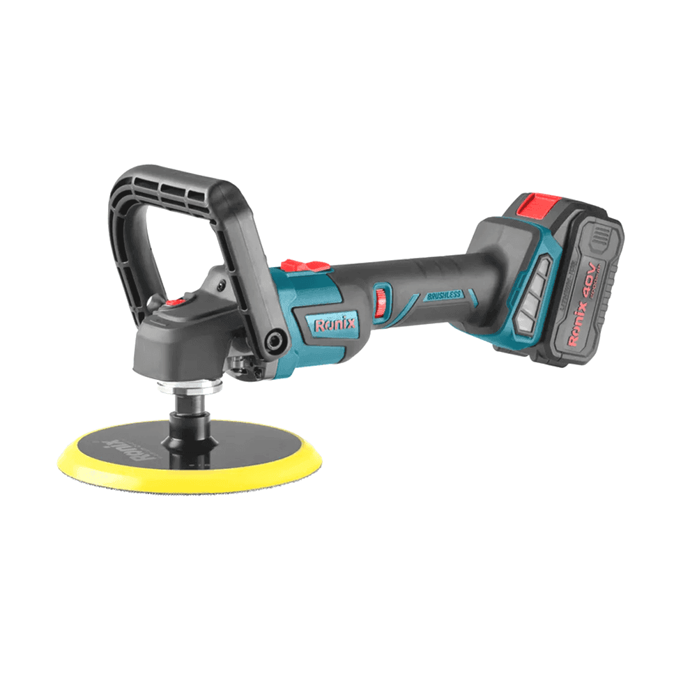 کیت پولیش شارژی براشلس رونیکس 40 ولت مدل 8926-40V دو باتری