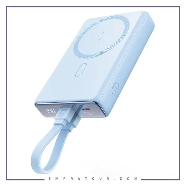 پاوربانک 20 وات وایرلس 10000 جویروم Powerbank Joyroom magnetic JR-PBM01