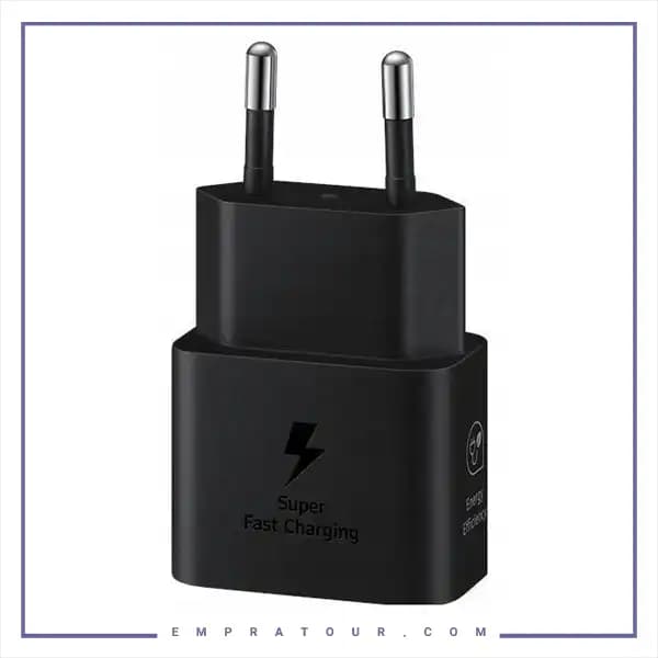 آداپتور 25 وات اصلی دو پین سامسونگ Samsung 25W Super Fast Charger 2pin EP-T2510