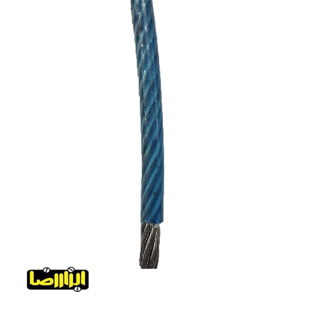سیم بکسل روکش دار 100 متری سایز 8