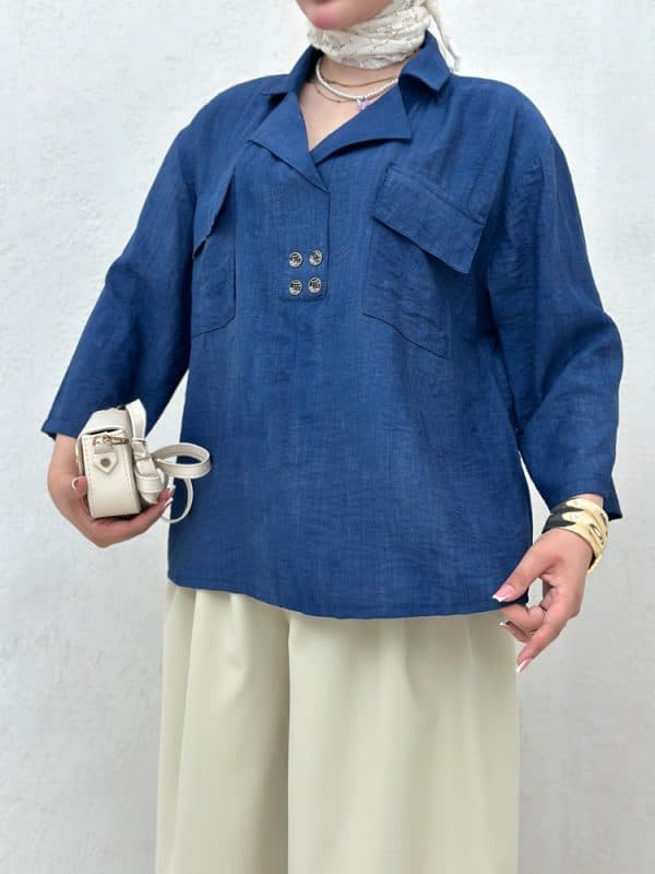 شومیز چهار دکمه s .d