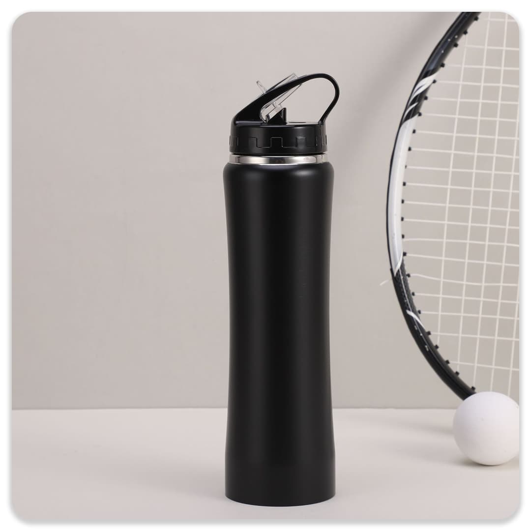 فلاسک استیل مشکی ساده