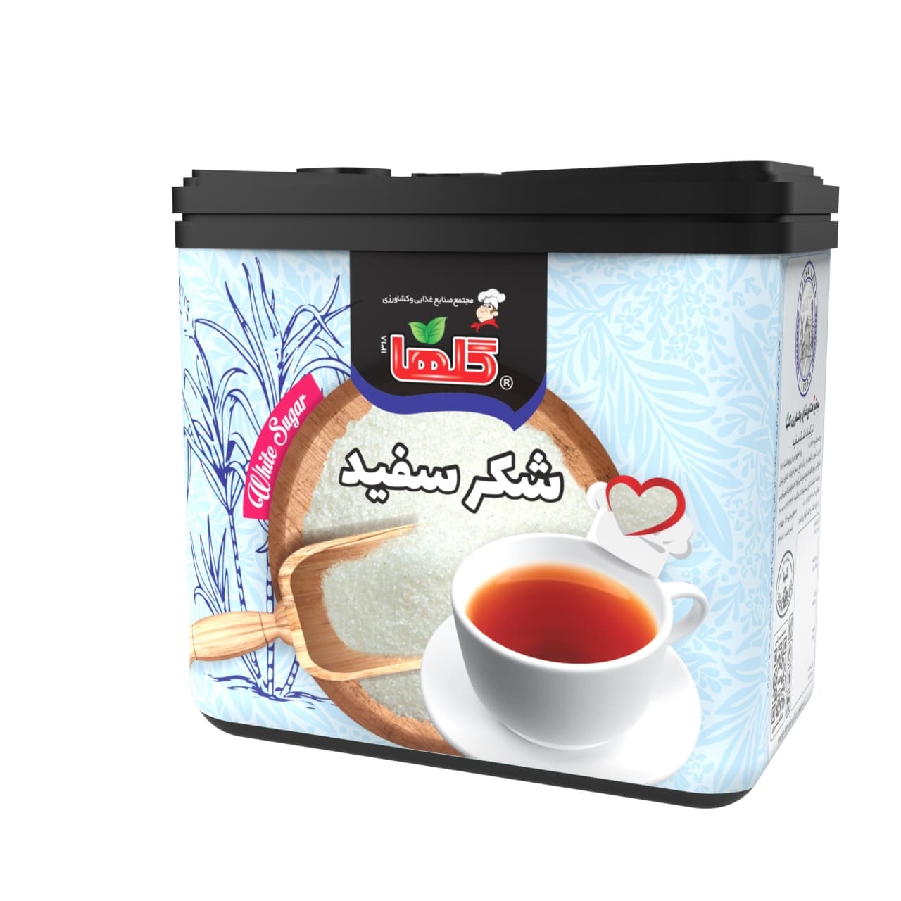 شکر سفید گلها - 220 گرم