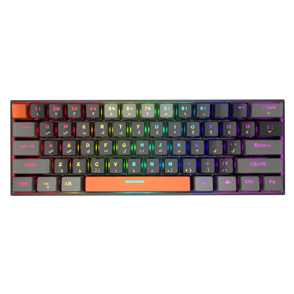 کیبورد گیمینگ مکانیکال تسکو مدل GK8161