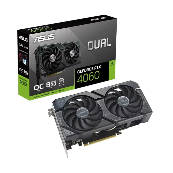 کارت گرافیک ایسوس Dual GeForce RTX 4060 OC Edition 8GB GDDR6