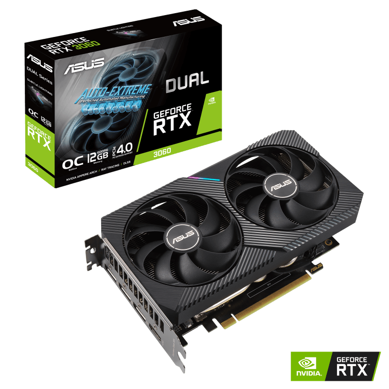 کارت گرافیک ایسوس DUAL-RTX3060-O12G