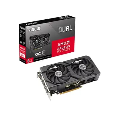 کارت گرافیک ایسوس Dual RX 7600 8GB OC