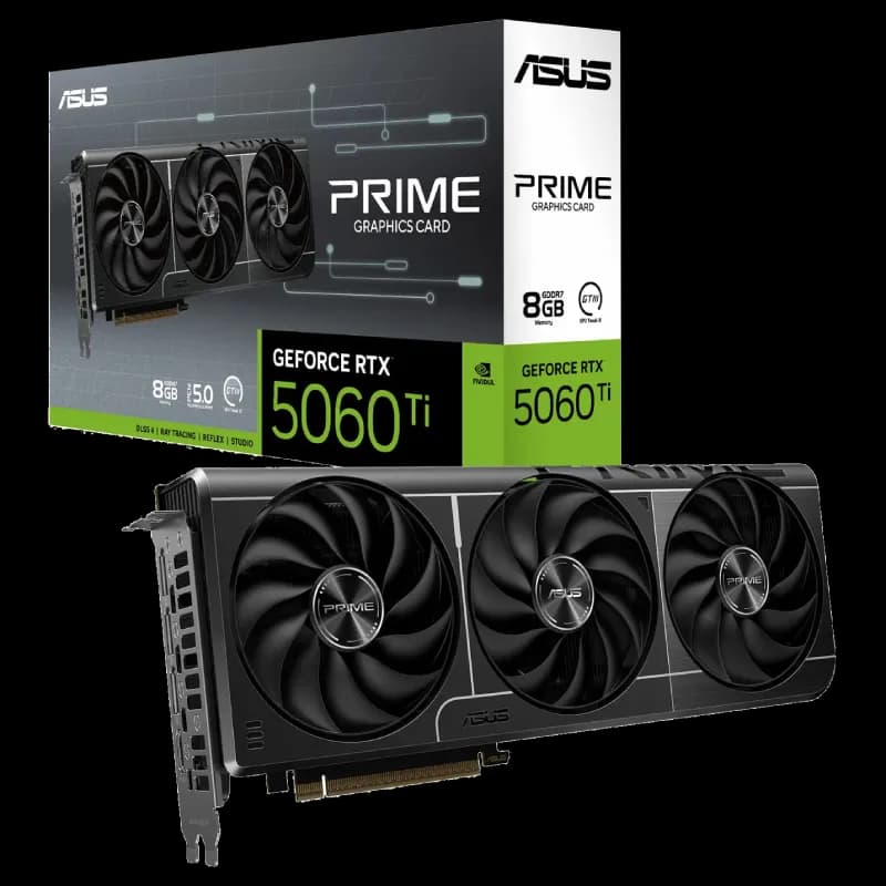 کارت گرافیک ایسوس مدل ASUS PRIME RTX 5060 Ti OC 8GB