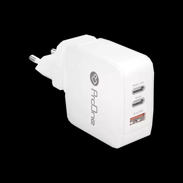 شارژر دیواری تایپ سی و یو اس بی 65 وات پرووان PWC565