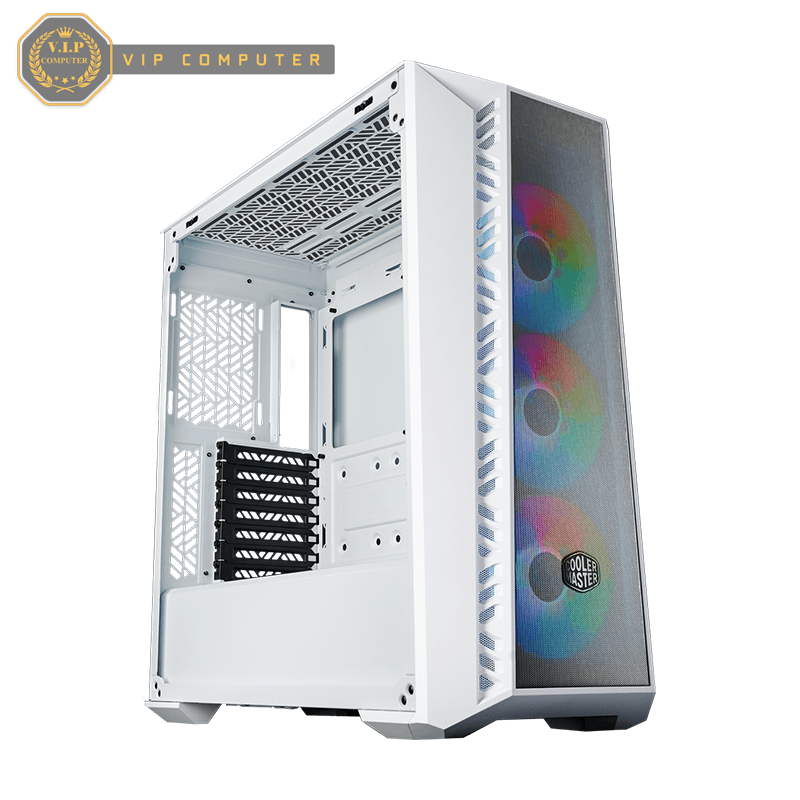 کیس گیمینگ کولرمستر Coolermaster MASTERBOX 520 Mesh White
