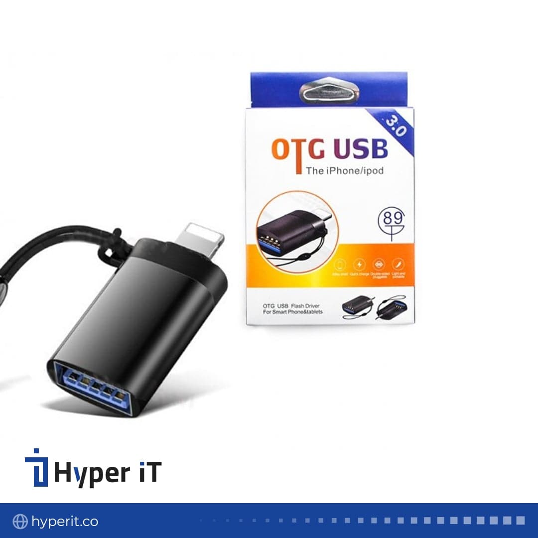 مبدل USB OTG به لایتنینگ مدل GP-89