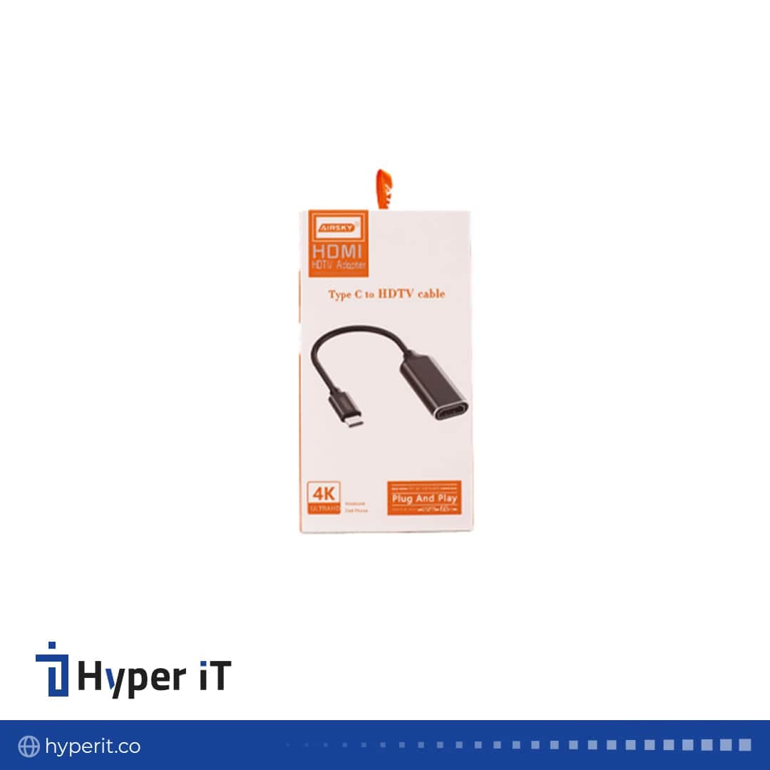 مبدل USB-C به HDMI ایر اسکای مدل HC-03 برند IFORTECH