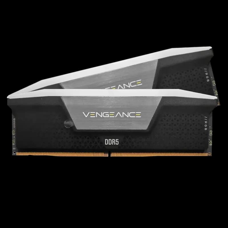 رم دسکتاپ کورسیر مدل Vengeance RGB DDR5 2x32GB CL40 5200Mhz ظرفیت 64 گیگابایت