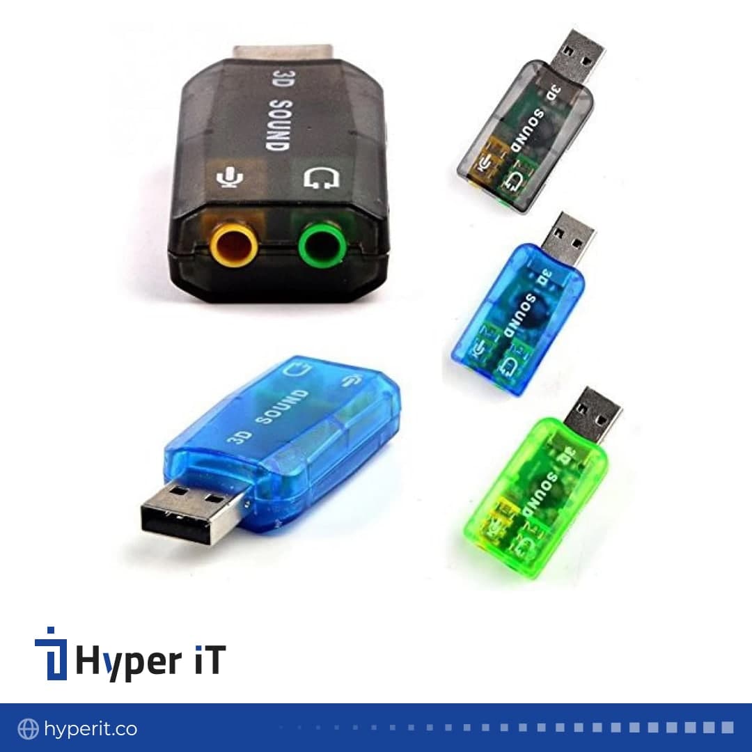 تبدیل USB به صدا 3D SOUND 5.1