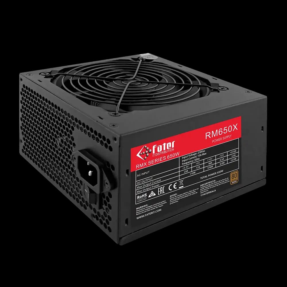 پاور کامپیوتر غیر ماژولار فاطر مدل RM650X