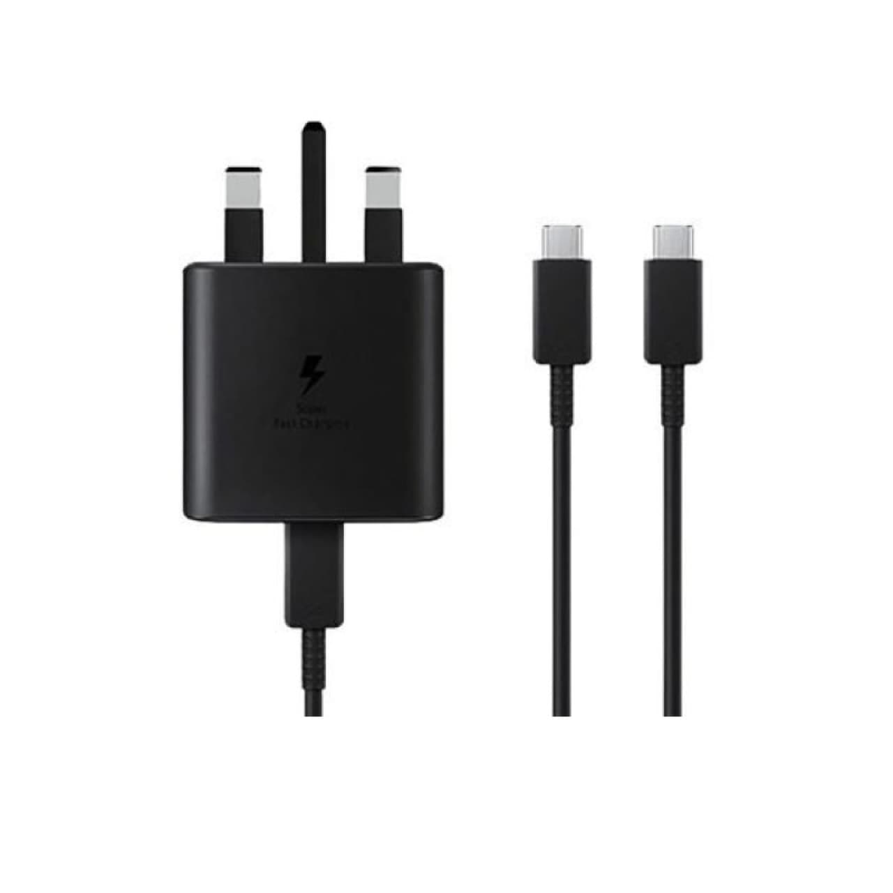 شارژر دیواری سوپر فست 45 وات سامسونگ مدل EP-TA845 به همراه کابل تبدیل USB-C