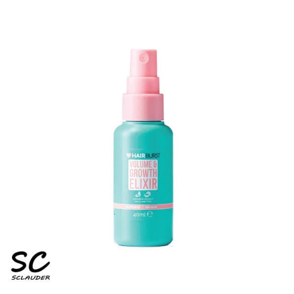 اسپری حجم دهنده و افزایش رشد مو هیربرست Hairburst مدل Volume & Hair Growth Elixir حجم 40 میل