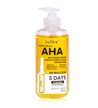 سرم روشن کننده و لایه بردار تخصصی بدن AHA - حجم ۵۰۰ میلی لیتر