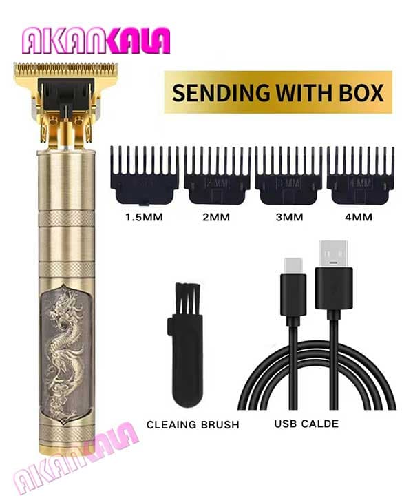 ماشین اصلاح T9 (تمام فلز) کیفیت اورجینال “فروش عمده”