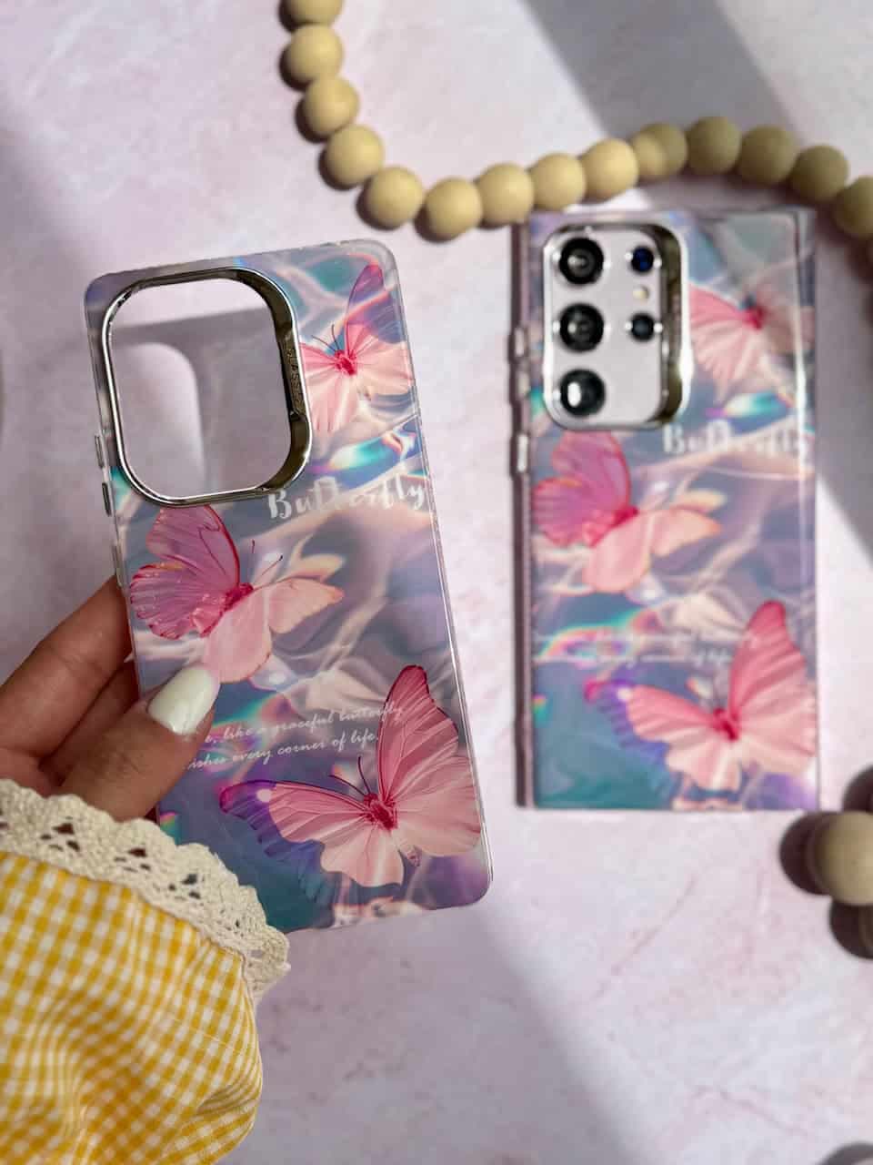 قاب پروانه لاکی سامسونگ و شیائومی