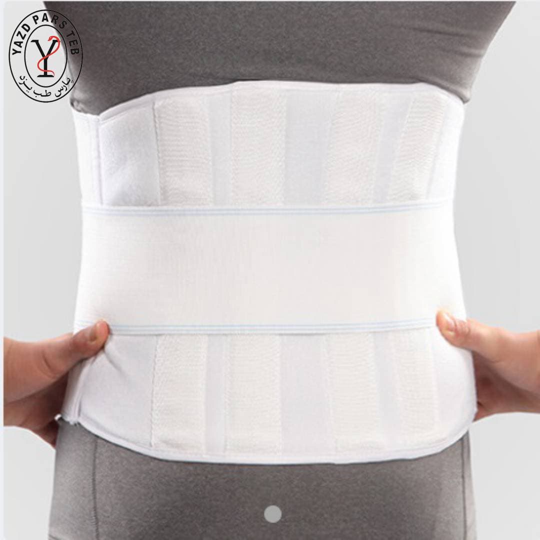 کمربند طبی سخت با کش پهن پاک سمن