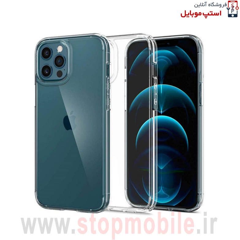 قاب آیفون 12 پرو مکس – IPHONE 12 PRO MAX مدل ژله ای شفاف (کپسولی)