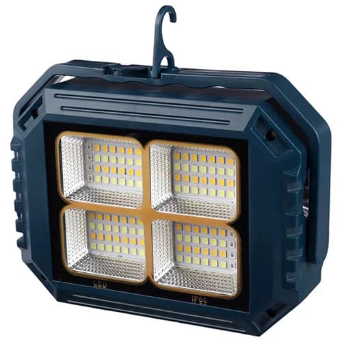 پروژکتور سیار شارژی خورشیدی پاوربانکدار مدل CK902