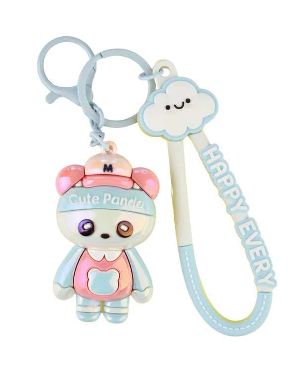 جاکلیدی بچگانه آبی دلربا مدل خرسی ابری