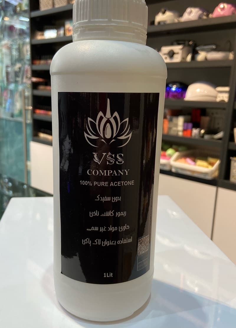 استون صد در صد ناخن یک لیتری 1000 میل درجه یک وی اس اس VSS