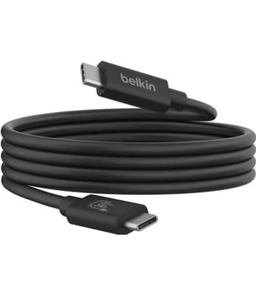کابل ۱.۲ متری دوسر USB-C بلکین مدل Belkin Connect USB4 - رنگ مشکی