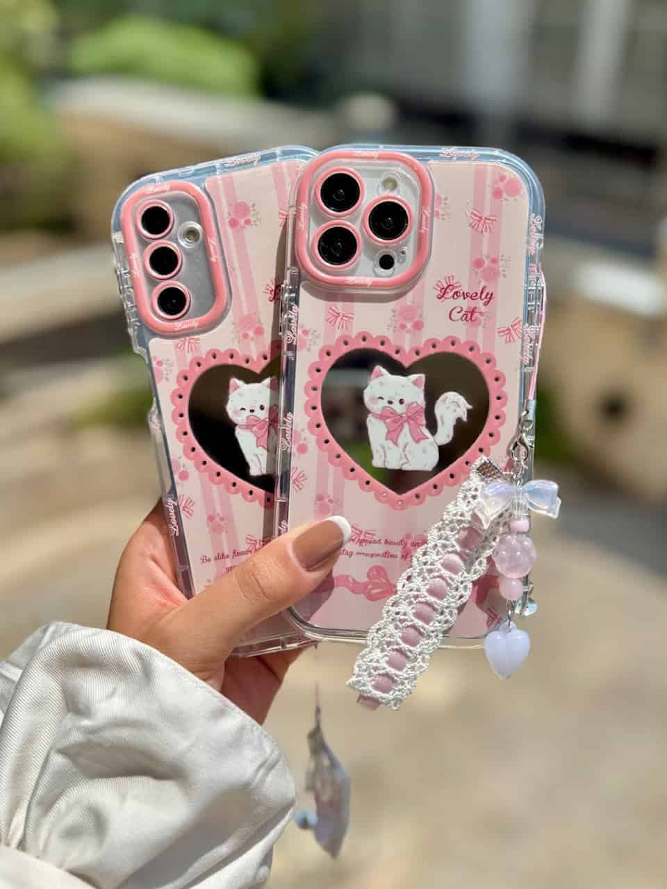 قاب گربه اشراف زاده با آویز آیفون ، سامسونگ ، شیائومی