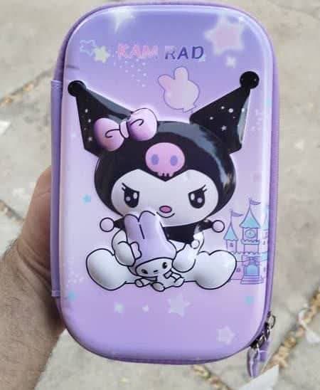 جامدادی دخترانه تبلتی براق طرح کرومی کد 196302