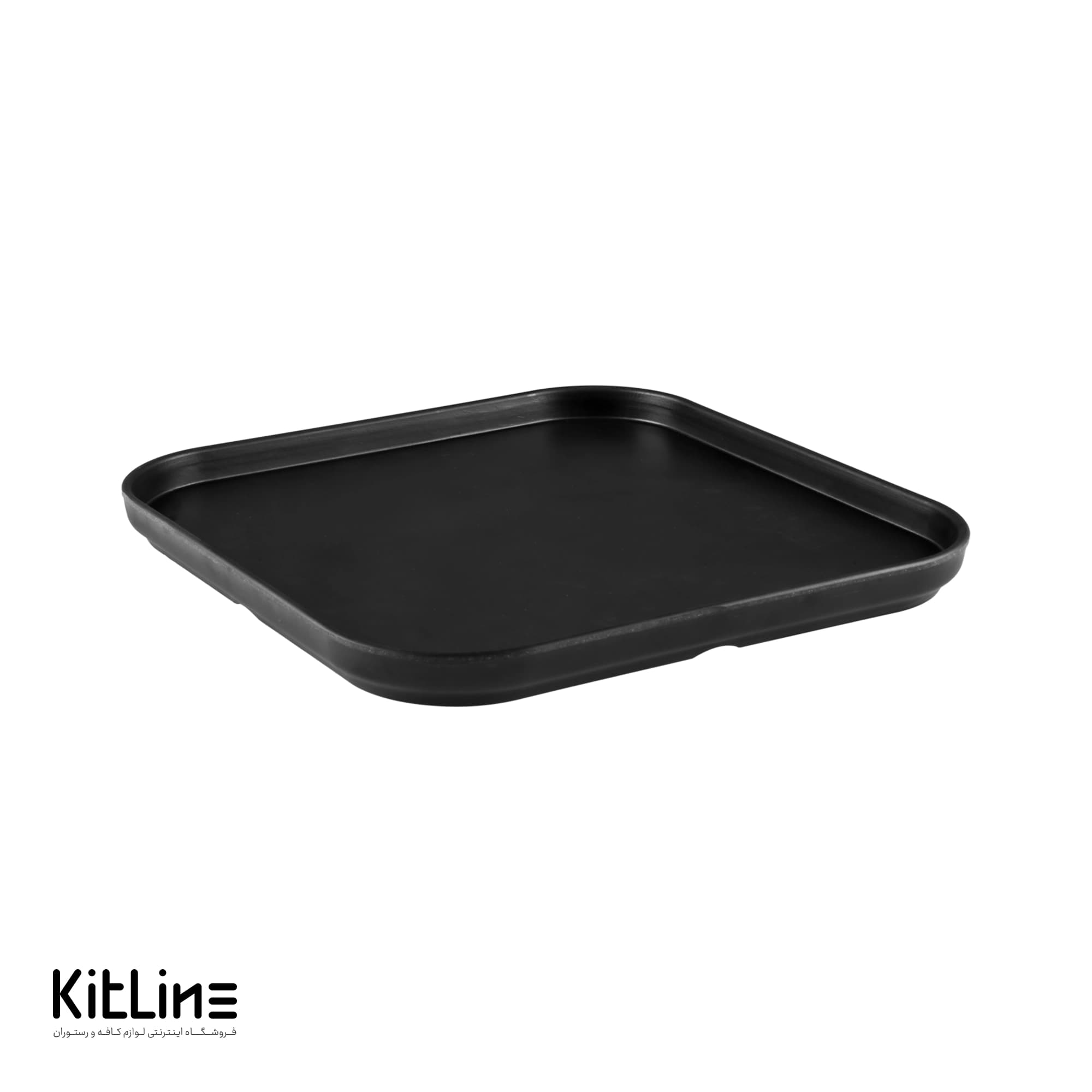 بشقاب مربع ۳۰ سانتیمتری مشکی Fede Group