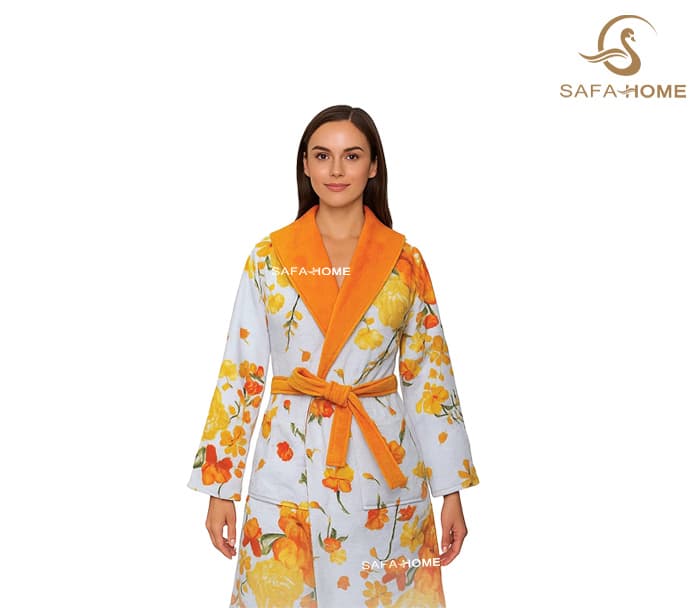 حوله تن پوش طرح دانژه نارنجی پودایران