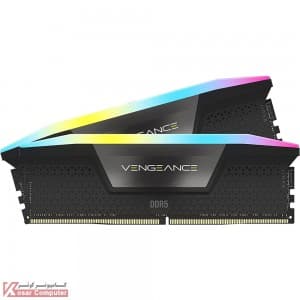 رم کورسیر 64 گیگابایت (2×32) دو کانال DDR5 6000 مدل Vengeance RGB CL38