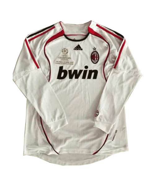 لباس کلاسیک آستین بلند آث میلان فینال قهرمانی 2006/2007-پیراهن تک