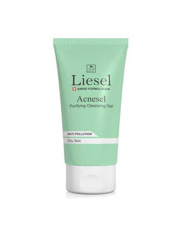 ژل شستشو صورت لایسل مدل آکنه سل مناسب پوستهای چرب و مستعد آکنه حجم 150 میلی لیتر