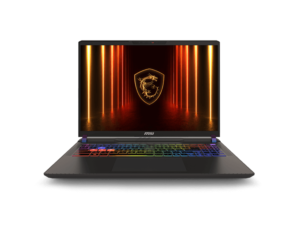 لپ تاپ 16 اینچی گیمینگ ام اس آی مدل Vector 16 HX AI A2XWHG Ultra 9 275HX 64G 4T SSD 12G RTX 5070 Ti WQXGA