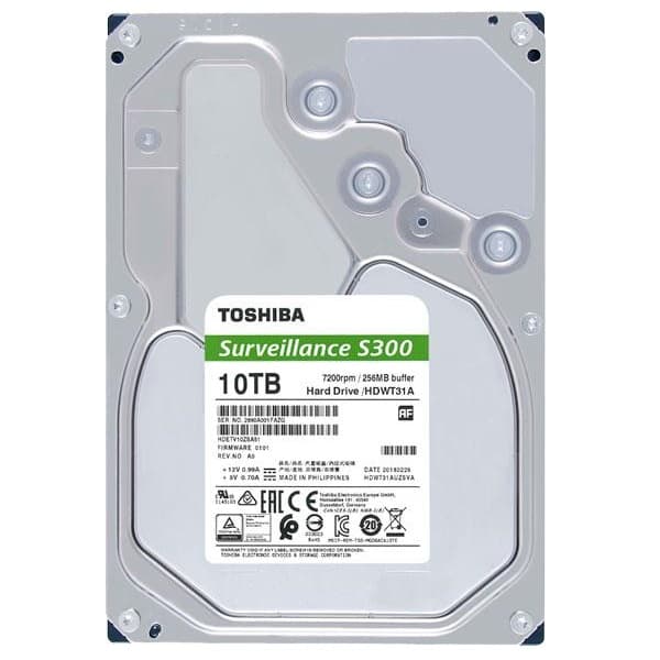 هارددیسک اینترنال توشیبا TOSHIBA s300 Surveillance 10TB