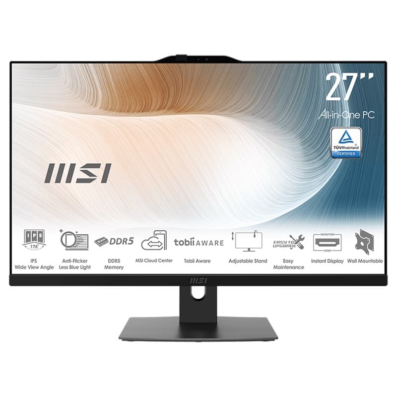 کامپیوتر همه کاره ام اس آی MSI Modern AM272P 1M Black Core5 120U 16GB 1TB SSD Intel