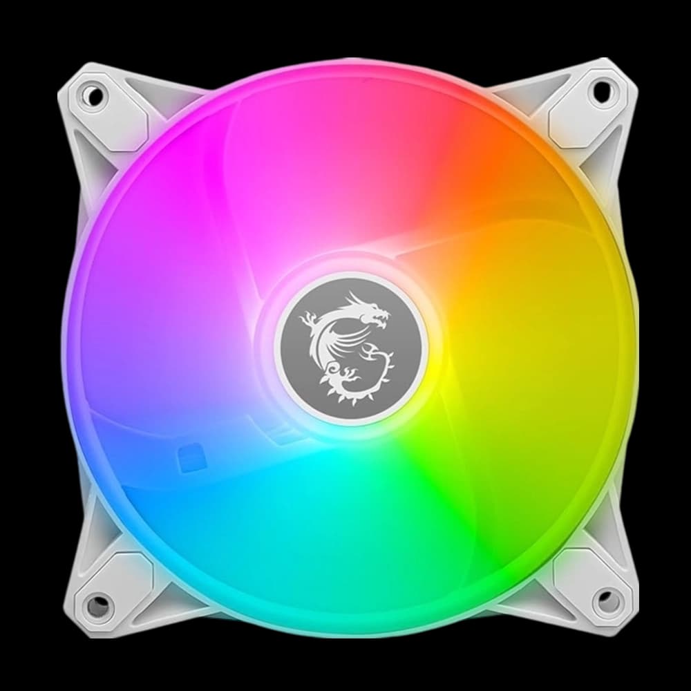 خنک کننده کیس ام اس آی MSI MAG F120 ARGB White – 3 in 1